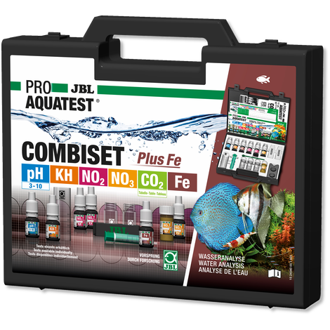 Набор тестов для воды JBL ProAquaTest Combi Set Plus Fe