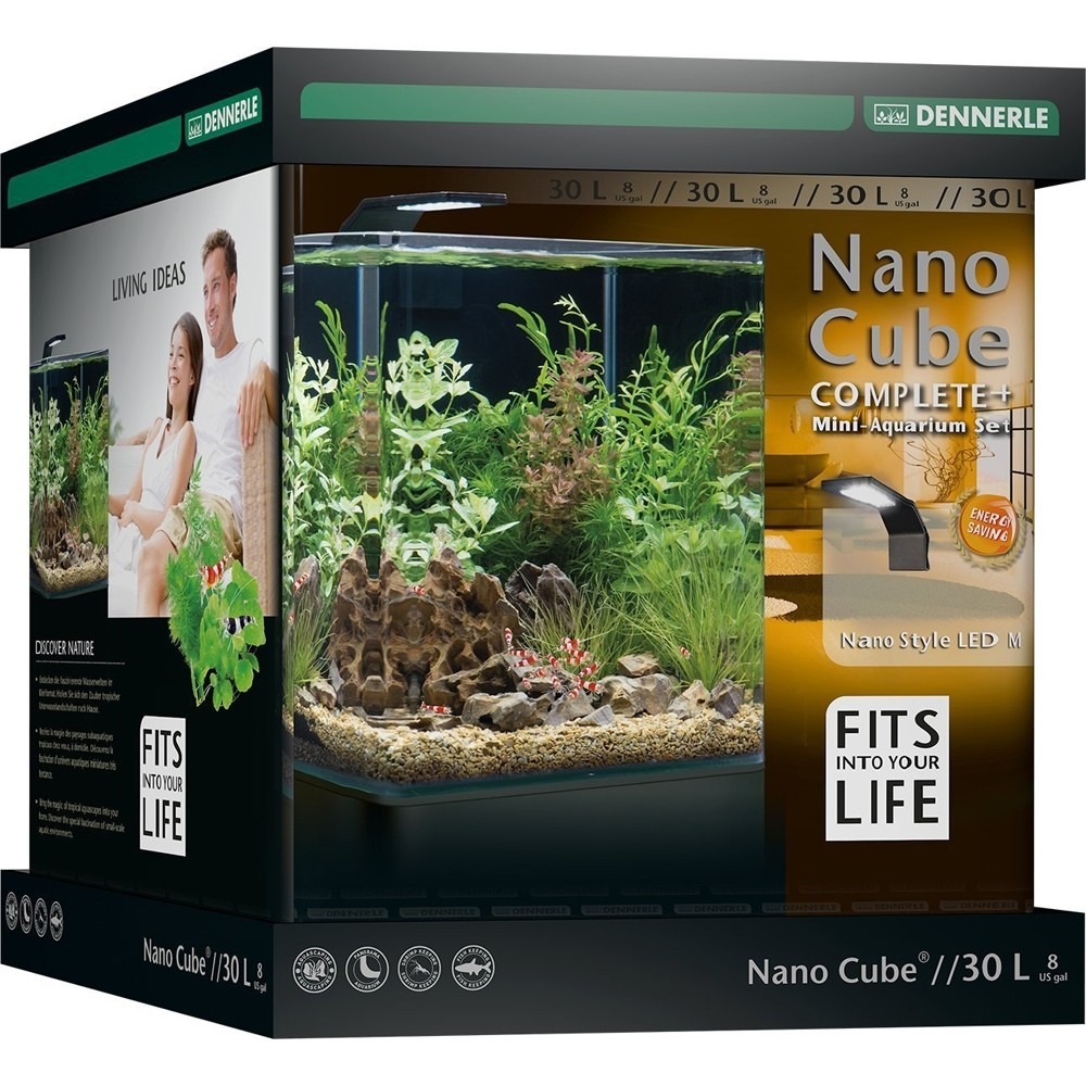 Нано-аквариум Dennerle NanoCube Complete+ 30 Style LED M