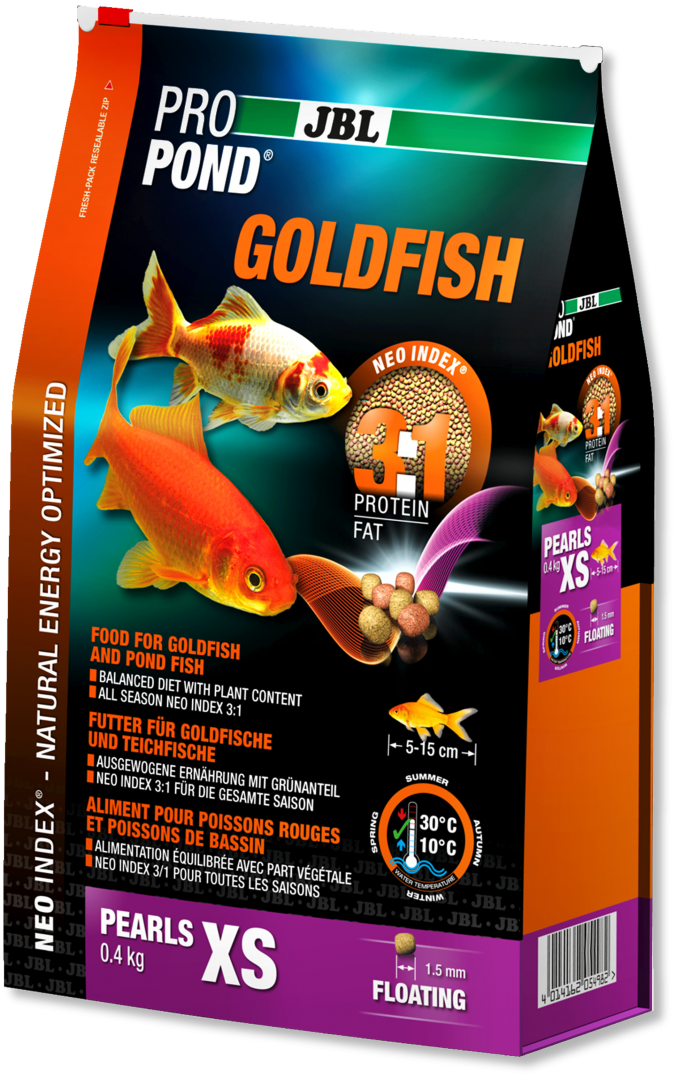 Корм для прудовых рыб JBL ProPond Goldfish XS 3л