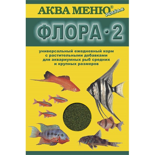 Корм для рыб Аква Меню Флора-2 30г