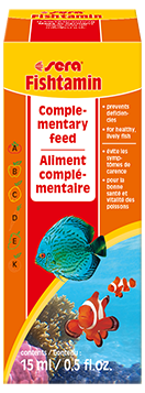 Витамины для рыб Sera Fishtamin 15мл
