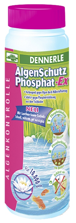 Средство против водорослей в пруду Dennerle Anti-Algae Phosphate-Ex 500г