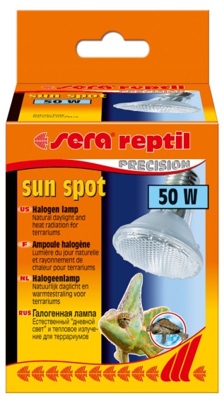 Лампа для террариума Sera reptil sun spot 50Вт