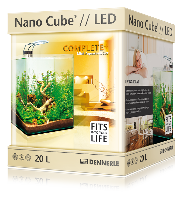 Нано-аквариум Dennerle NanoCube Complete Plus Nano Power LED 20л