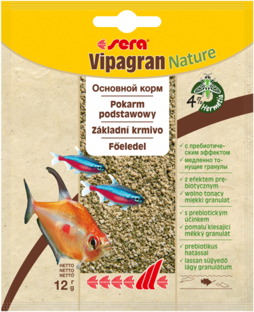 Корм для рыб Sera VIPAGRAN Nature 12г пакетик