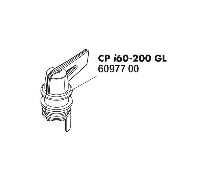 JBL CP i_gl Flow regulator with seal - Регулятор потока для внутренних фильтров JBL CristalProfi greenline