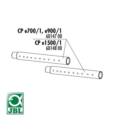 JBL CP e1500 Dusenstrahlrohr - Флейта для фильтра CristalProfi е1500 из двух частей