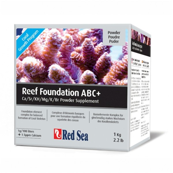 Набор добавок Red Sea Reef Foundation ABC 3х250мл
