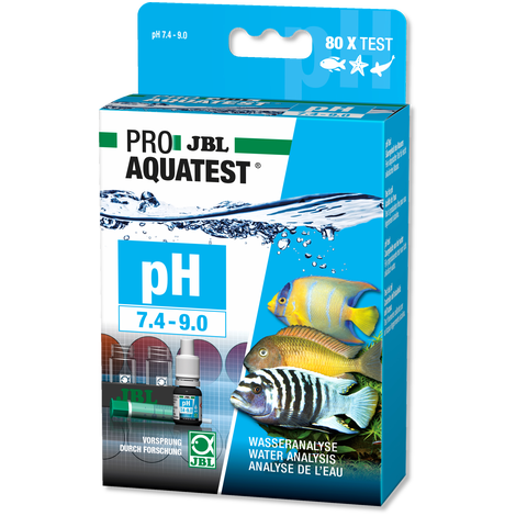Тест для воды JBL ProAquaTest pH 7.4-9.0 кислотность