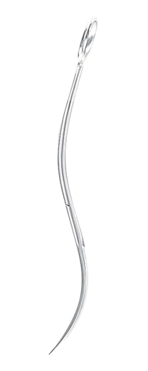 Ножницы ADA Pro Scissors Wave Type/silver 20см