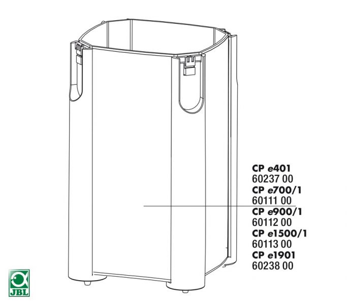 JBL CP e1901 Filter container - Корпус фильтра CristalProfi е1901