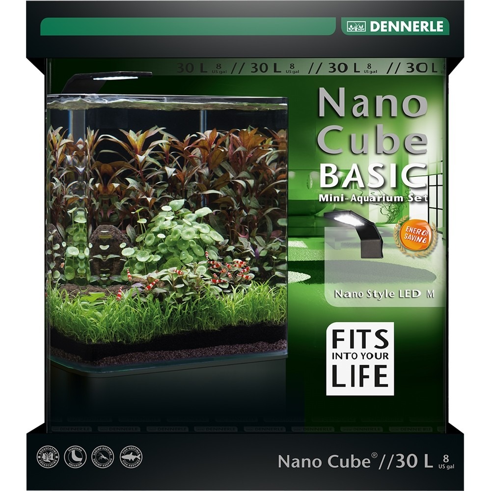 Нано-аквариум Dennerle NanoCube Basic 30 Style LED M
