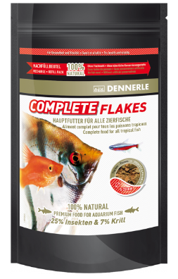 Корм для рыб Dennerle Complete Flakes 142г