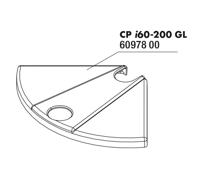JBL CP i_gl Cover pump head - Верхняя крышка корпуса головы внутренних фильтров JBL CristalProfi i greenline