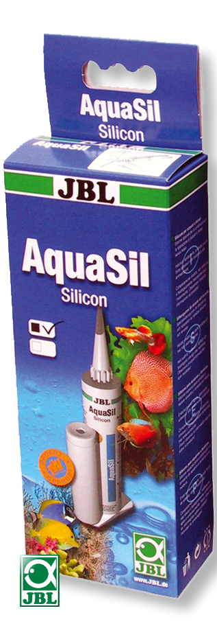 Аквариумный силикон JBL AquaSil 80мл черный