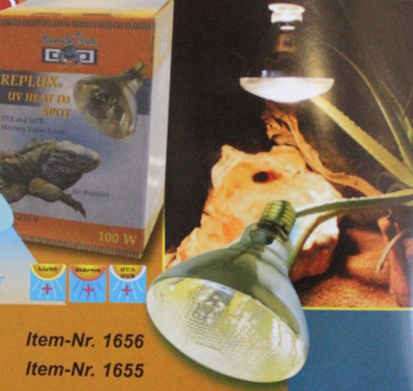 Лампа Namiba Terra УФ/ИК Replux UV Heat D3 Spot 100Вт