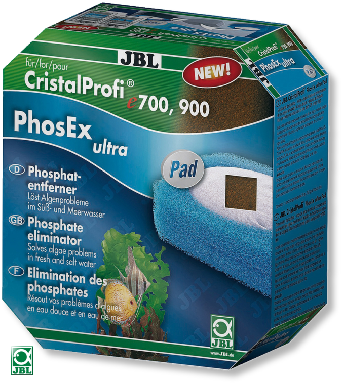 Удалитель фосфатов JBL PhosEx ultra Pad CP e700/e900