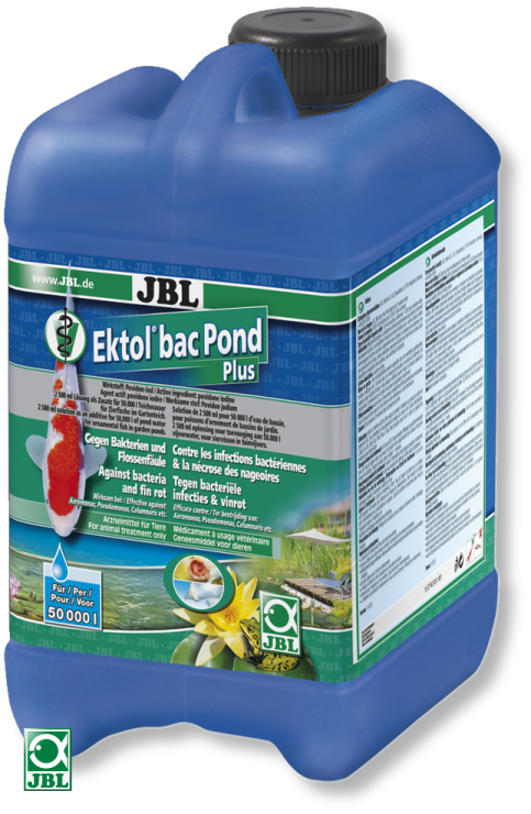 Лекарство для прудовых рыб JBL Ektol bac Pond Plus 2,5л