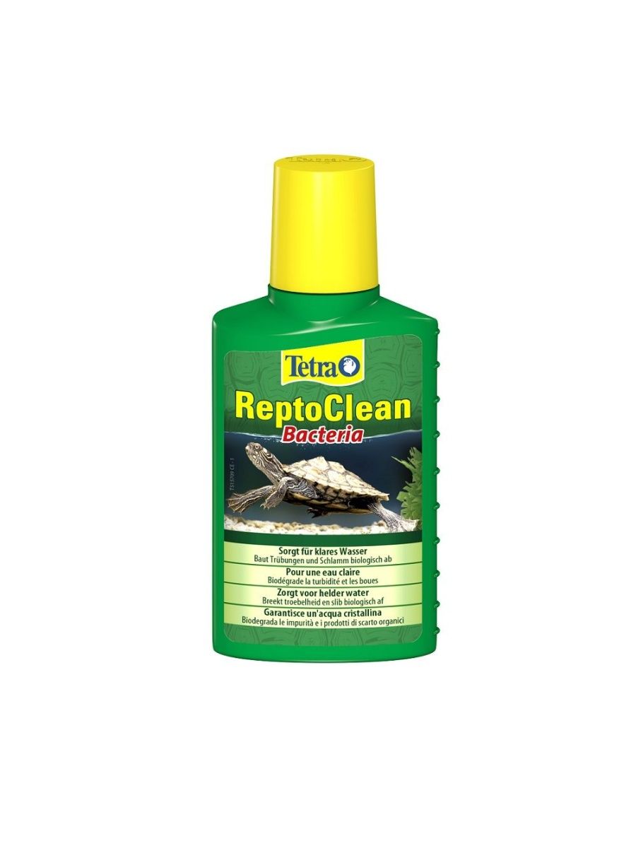 Средство для очищения и дезинфекции воды в акватеррариумах Tetra ReptoClean 100мл