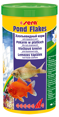 Корм для прудовых рыб Sera BIOFLAKES 1л