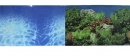 Фон для аквариума Prime Синее море/Растительный пейзаж 60х150см
