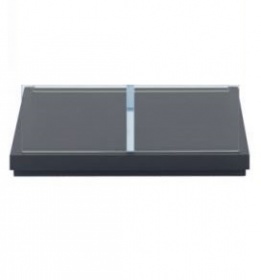 Деревянная панель-подставка для стеклянной тумбы ADA Woodbase Board for Cube Cabinet Metallic Silver