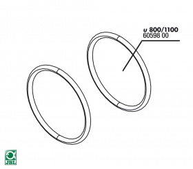 JBL O Ring ProFlow (u) - Сменная прокладка для крышки ротора помпы ProFlow u800/1100, 2 шт.