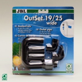 JBL OutSet wide 19/25 CP e1901 - Комплект трубок/переходников для вывода воды из фильтра через широкое сплющенное сопло для фильтра CristalProfi е1901
