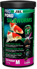 Корм для прудовых рыб JBL ProPond Silkworms M 1л