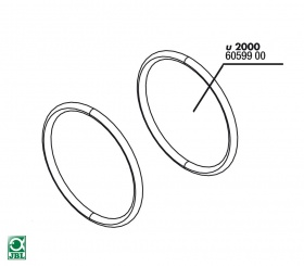 JBL O Ring ProFlow (u) - Сменная прокладка для крышки ротора помпы ProFlow u2000, 2 шт.