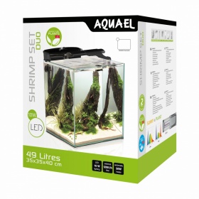 Нано-аквариум Aquael  Shrimp Set Duo LED  49л черный
